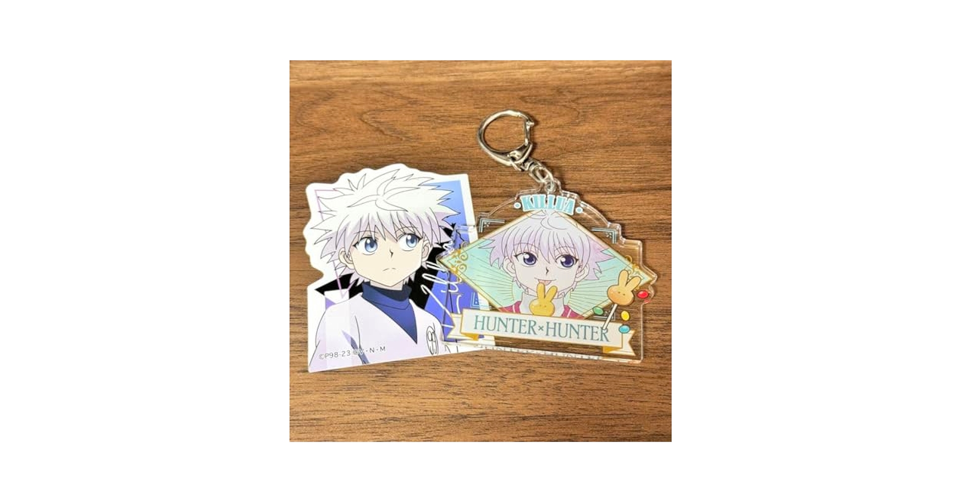 Amazon.co.jp: HUNTER×HUNTERキルア ステッカー キーチェーン